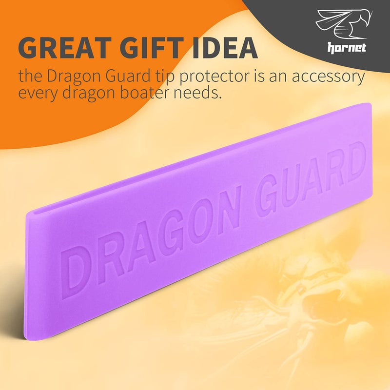 Dragon Guard Tip Protector for Dragon Boat Paddles (purple) - Image 5